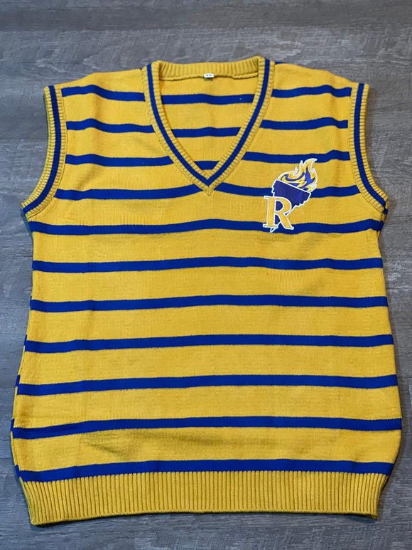 Rhoer Striped V-Neck Vest